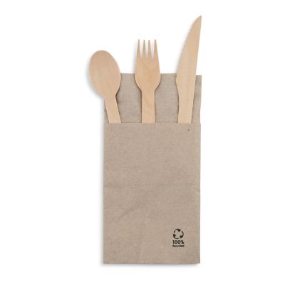 Coltelli in legno biodegradabili 16,5 cm asporto domicilio take away monouso