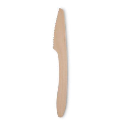 Coltello in legno premium 18 cm asporto domicilio Ristorazione Forniture Monouso Eco Bio Biodegradabile Packaging Consumabili Ecologico Ingrosso fornitore forniture Take away 2

