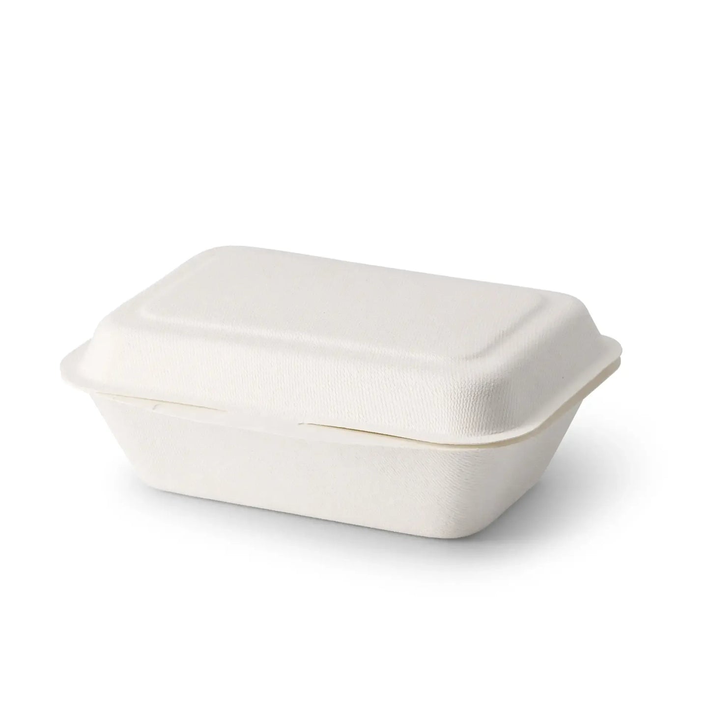 Contenitori per canna da zucchero 18,5 x 13 x 6,5 cm, coperchio incernierato, rettangolare asporto domicilio Ristorazione Forniture Monouso Eco Bio Biodegradabile Packaging Consumabili Ecologico Ingrosso fornitore forniture Take away 2
