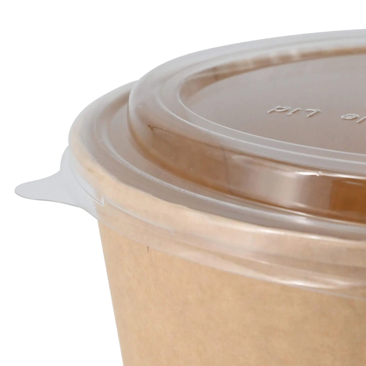 Coperchi PLA Ø 185 mm trasparente asporto domicilio Ristorazione Forniture Monouso Eco Bio Biodegradabile Packaging Consumabili Ecologico Ingrosso fornitore forniture Take away 6
