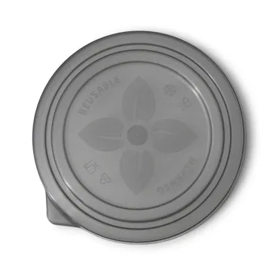 Coperchi Riutilizzabili "BioYep" Ø 150 mm, PP, grigio monouso