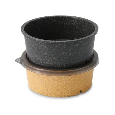 Coperchi Riutilizzabili "BioYep" Ø 150 mm, PP, grigio monouso asporto domicilio forniture take away ristorazione