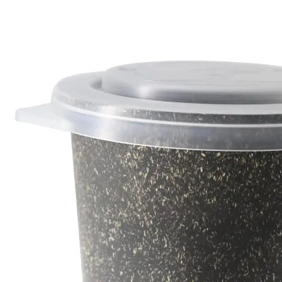 Coperchi Riutilizzabili Happy Cup - Ø 95 mm, PP, Trasparenti asporto domicilio monouso ristorazione