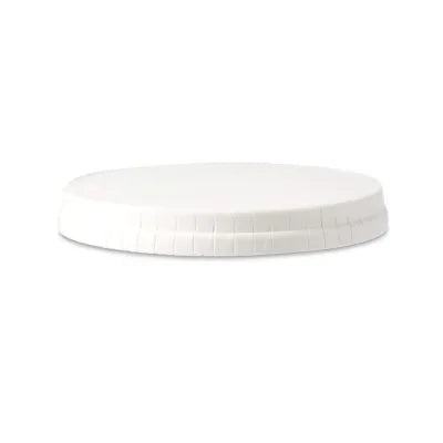 Coperchi di carta Ø 90 mm, bianco, per bere + foro per cannuccia monouso forniture