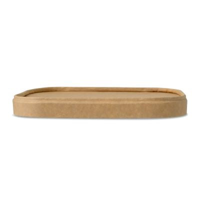 Coperchi di cartone 17,5 x 12,5 cm, marrone, rettangolare domicilio