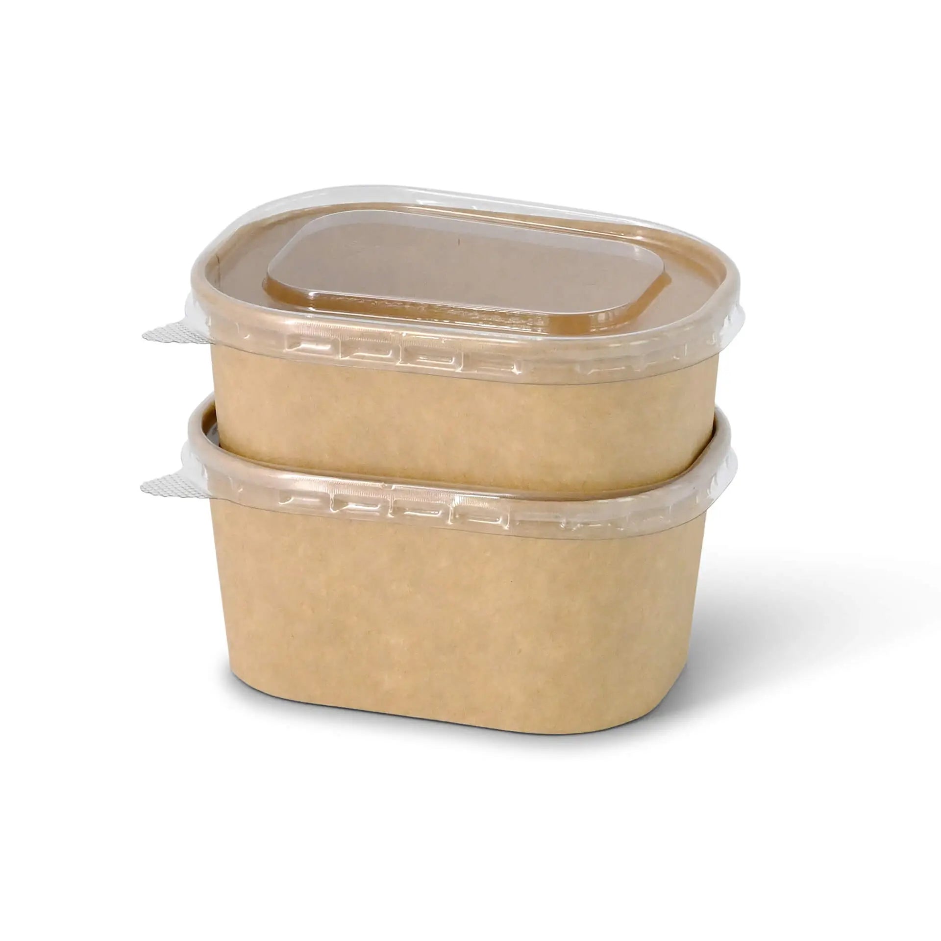 Coperchi rPET 11x8 cm trasparente rettangolare asporto domicilio Ristorazione Forniture Monouso Eco Bio Biodegradabile Packaging Consumabili Ecologico Ingrosso fornitore forniture Take away 4
