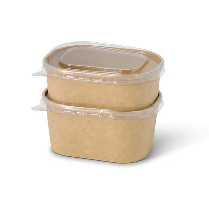Coperchi rPET 11x8 cm trasparente rettangolare asporto domicilio Ristorazione Forniture Monouso Eco Bio Biodegradabile Packaging Consumabili Ecologico Ingrosso fornitore forniture Take away 4
