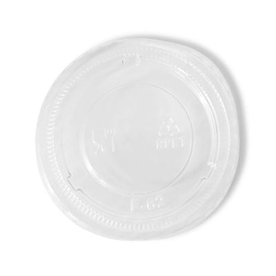 Coperchi rPET Ø 62 mm, trasparente asporto
