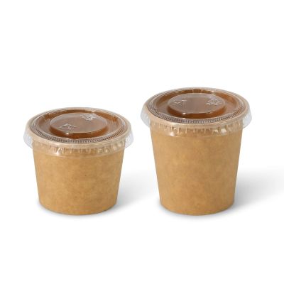 Coperchi rPET Ø 62 mm, trasparente asporto domicilio take away