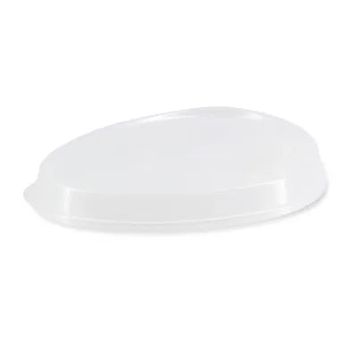 Coperchi riutilizzabili "BioYep" 27.5 x 20 x 3 cm, PP, trasparente monouso biodegradabile asporto