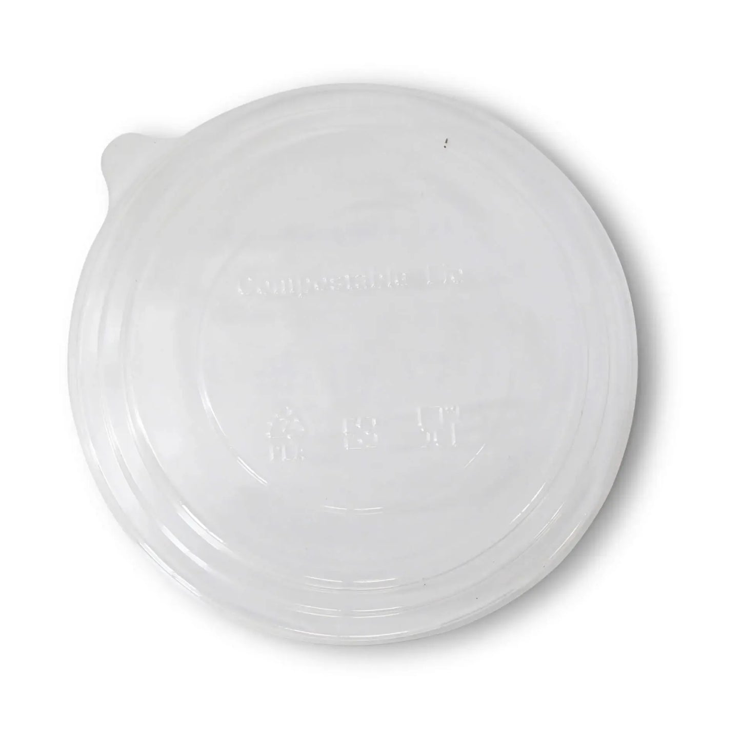 Coperchio PLA Ø 150 mm trasparente asporto domicilio Ristorazione Forniture Monouso Eco Bio Biodegradabile Packaging Consumabili Ecologico Ingrosso fornitore forniture Take away 2
