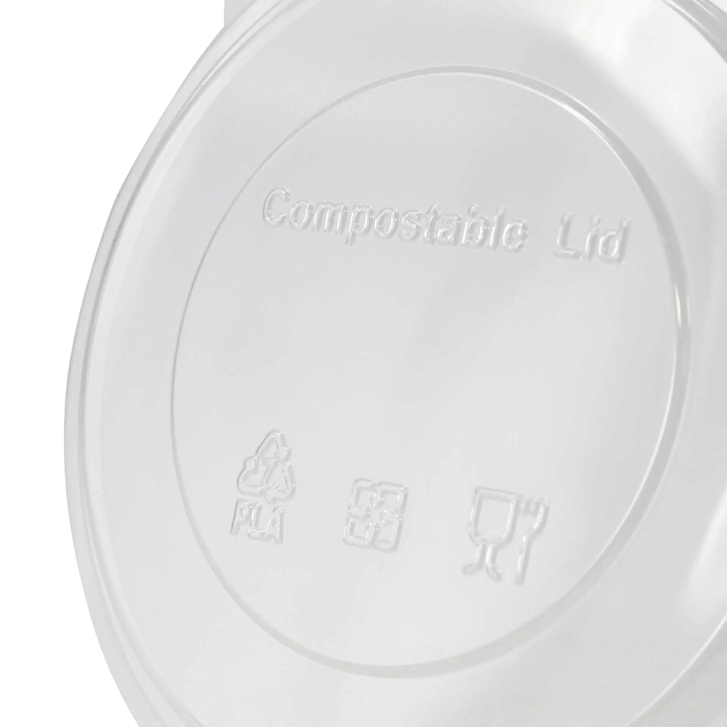 Coperchio PLA Ø 150 mm trasparente asporto domicilio Ristorazione Forniture Monouso Eco Bio Biodegradabile Packaging Consumabili Ecologico Ingrosso fornitore forniture Take away 3
