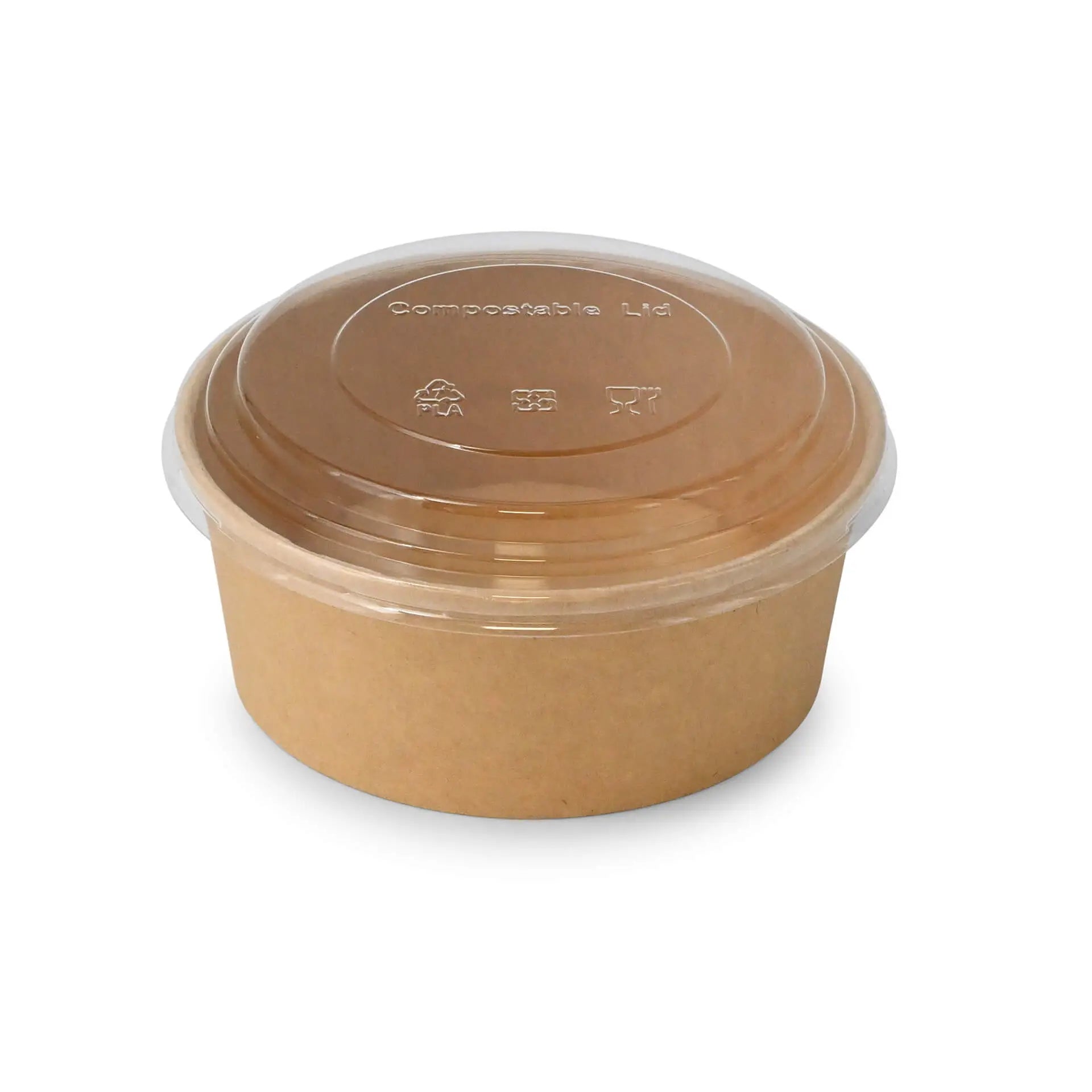 Coperchio PLA Ø 150 mm trasparente asporto domicilio Ristorazione Forniture Monouso Eco Bio Biodegradabile Packaging Consumabili Ecologico Ingrosso fornitore forniture Take away 4
