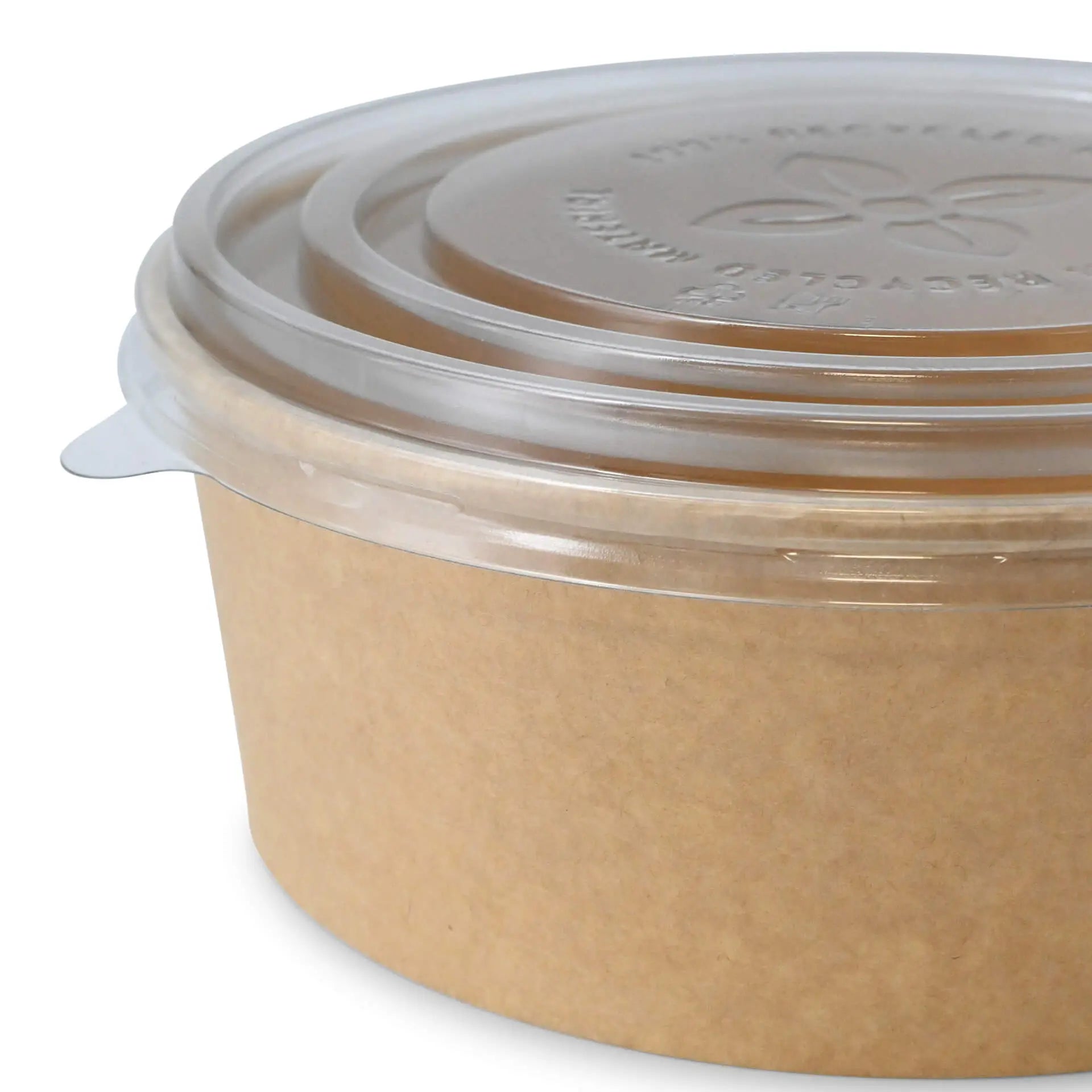 Coperchio PLA Ø 150 mm trasparente asporto domicilio Ristorazione Forniture Monouso Eco Bio Biodegradabile Packaging Consumabili Ecologico Ingrosso fornitore forniture Take away 5
