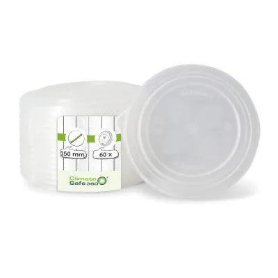 Coperchio Riutilizzabile "BioYep" Ø 150 mm, PP, trasparente, biodegradabile, asporto