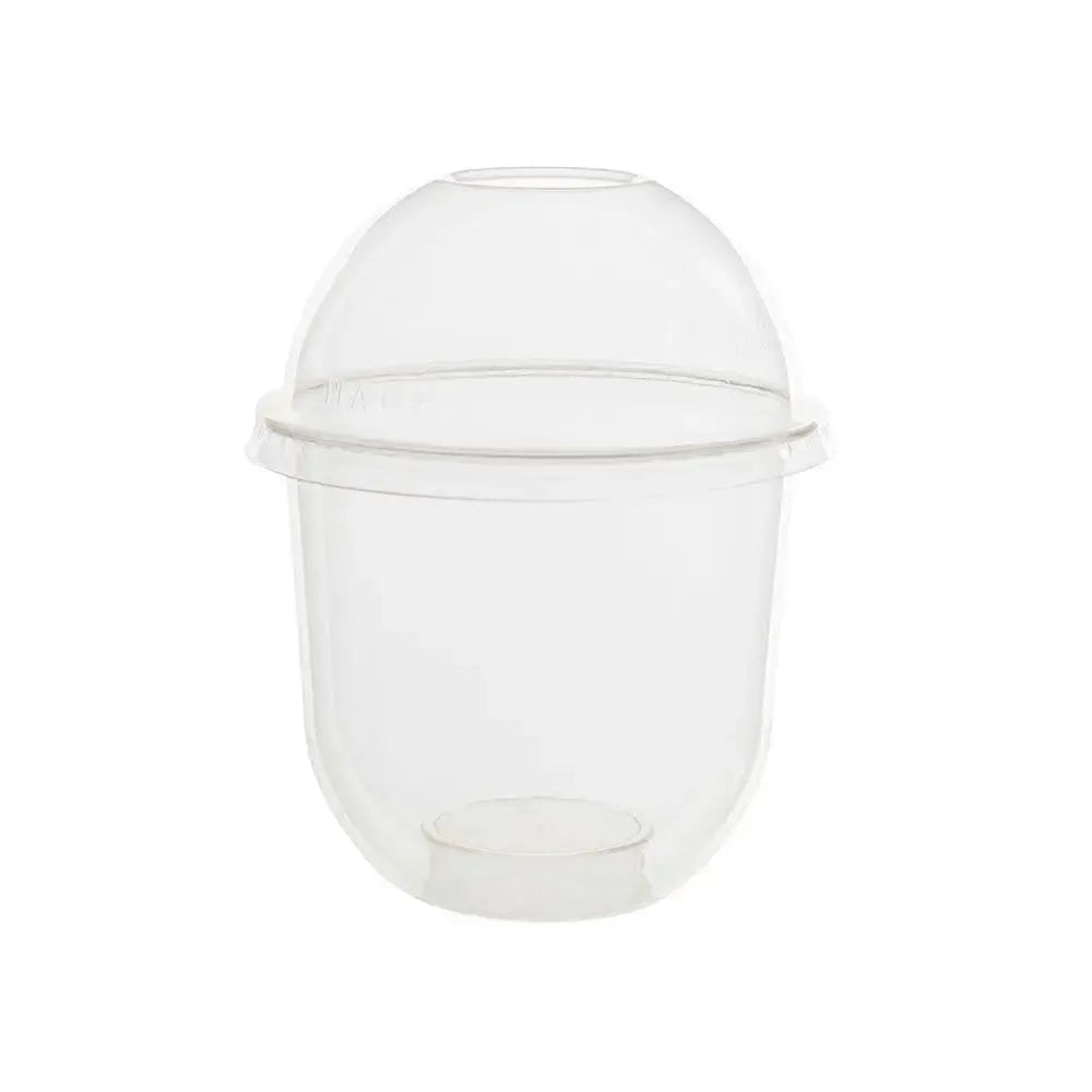 Coppa dessert PLA 300 ml 12 oz Ø 96 mm asporto domicilio Ristorazione Forniture Monouso Eco Bio Biodegradabile Packaging Consumabili Ecologico Ingrosso fornitore forniture Take away 2
