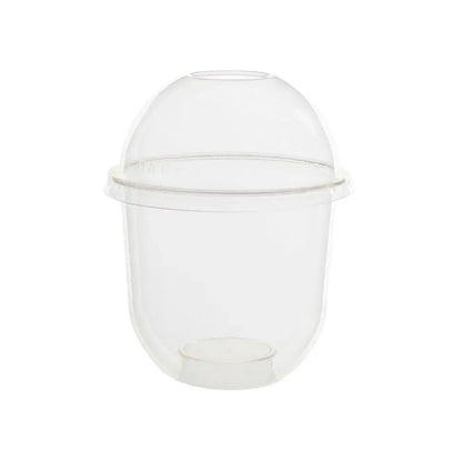 Coppa dessert PLA 300 ml 12 oz Ø 96 mm asporto domicilio Ristorazione Forniture Monouso Eco Bio Biodegradabile Packaging Consumabili Ecologico Ingrosso fornitore forniture Take away 2

