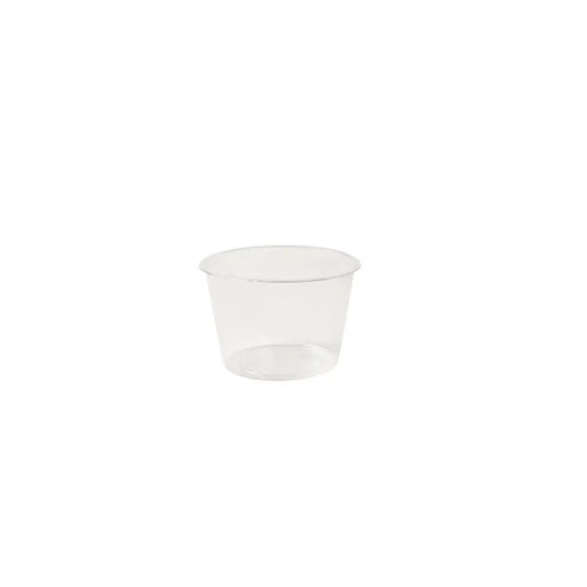 Coppette porzione PLA 100 ml 3.5 oz Ø 70 mm trasparente rotondo asporto domicilio Ristorazione Forniture Monouso Eco Bio Biodegradabile Packaging Consumabili Ecologico Ingrosso fornitore forniture Take away 1
