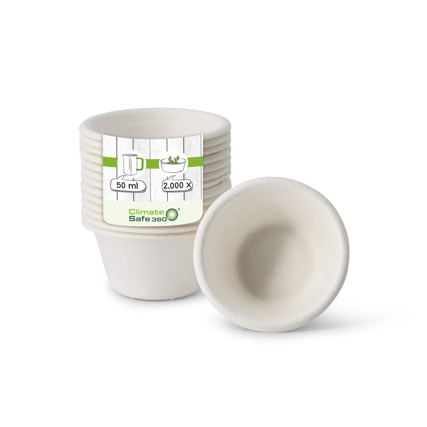Coppette di canna da zucchero asporto domicilio Ristorazione Forniture Monouso Eco Bio Biodegradabile Packaging Consumabili Ecologico Ingrosso fornitore forniture Take away
