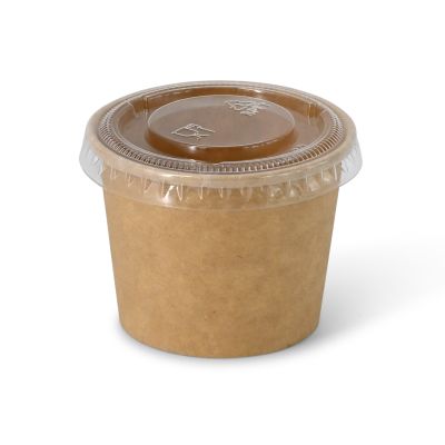Coppette di carta per porzioni 50 ml, Ø 62 mm, non sbiancato asporto domicilio monouso