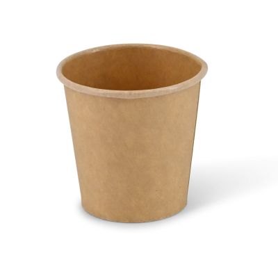 Coppette di carta per porzioni 75 ml, Ø 62 mm, non sbiancato asporto