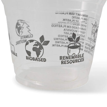 Coppette frullati PLA 8 oz Ø 96 mm asporto domicilio Ristorazione Forniture Monouso Eco Bio Biodegradabile Packaging Consumabili Ecologico Ingrosso fornitore forniture Take away 5
