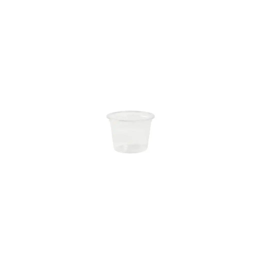 Coppette porzione PLA 30 ml Ø 45 mm asporto domicilio Ristorazione Forniture Monouso Eco Bio Biodegradabile Packaging Consumabili Ecologico Ingrosso fornitore forniture Take away 1
