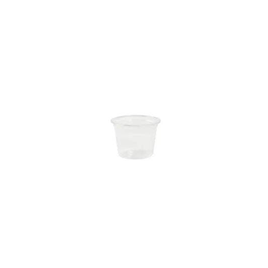 Coppette porzione PLA 30 ml Ø 45 mm asporto domicilio Ristorazione Forniture Monouso Eco Bio Biodegradabile Packaging Consumabili Ecologico Ingrosso fornitore forniture Take away 1
