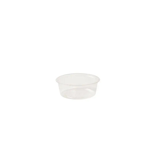 Coppette porzione PLA 60 ml 2 oz Ø 70 mm trasparenti asporto domicilio Ristorazione Forniture Monouso Eco Bio Biodegradabile Packaging Consumabili Ecologico Ingrosso fornitore forniture Take away 1
