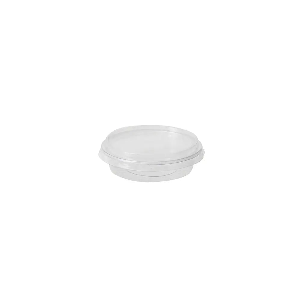 Coppette porzione rPET 50 ml 1.8 oz Ø 75 mm trasparente asporto domicilio Ristorazione Forniture Monouso Eco Bio Biodegradabile Packaging Consumabili Ecologico Ingrosso fornitore forniture Take away 2

