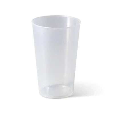 Coppette riutilizzabile da 11 oz, 77 mm, PP, trasparente monouso
