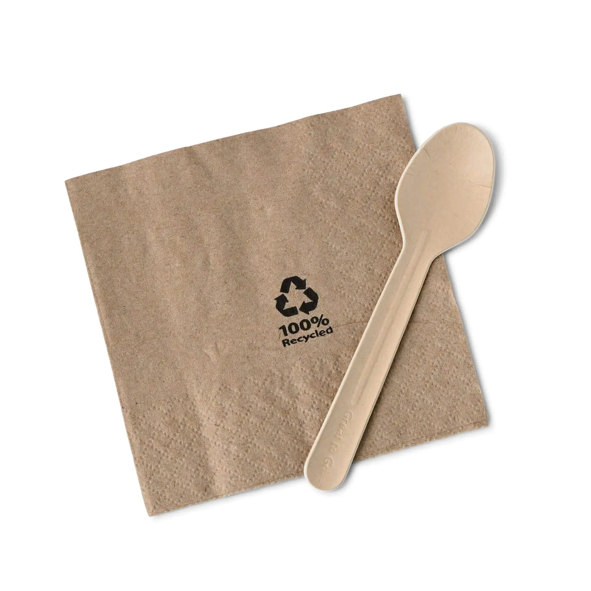 Cucchiaino tè carta 11,5 cm marrone asporto domicilio Ristorazione Forniture Monouso Eco Bio Biodegradabile Packaging Consumabili Ecologico Ingrosso fornitore forniture Take away 5
