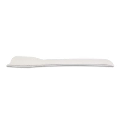 Cucchiaio di carta per gelato, 9,5 cm, bianco asporto domicilio