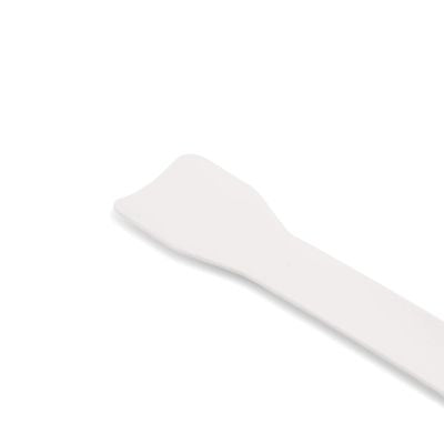 Cucchiaio di carta per gelato, 9,5 cm, bianco asporto domicilio take away