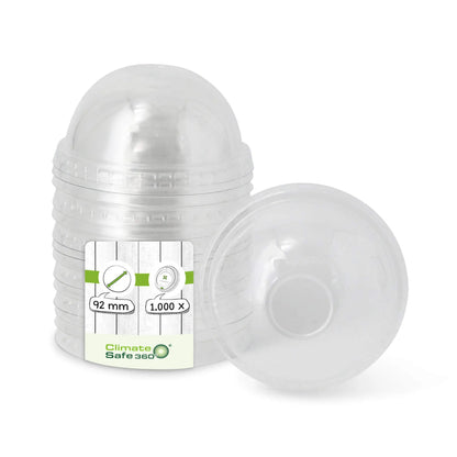 Cupola rPET coperchi Ø 92 mm per coppe gelato asporto domicilio Ristorazione Forniture Monouso Eco Bio Biodegradabile Packaging Consumabili Ecologico Ingrosso fornitore forniture Take away 2
