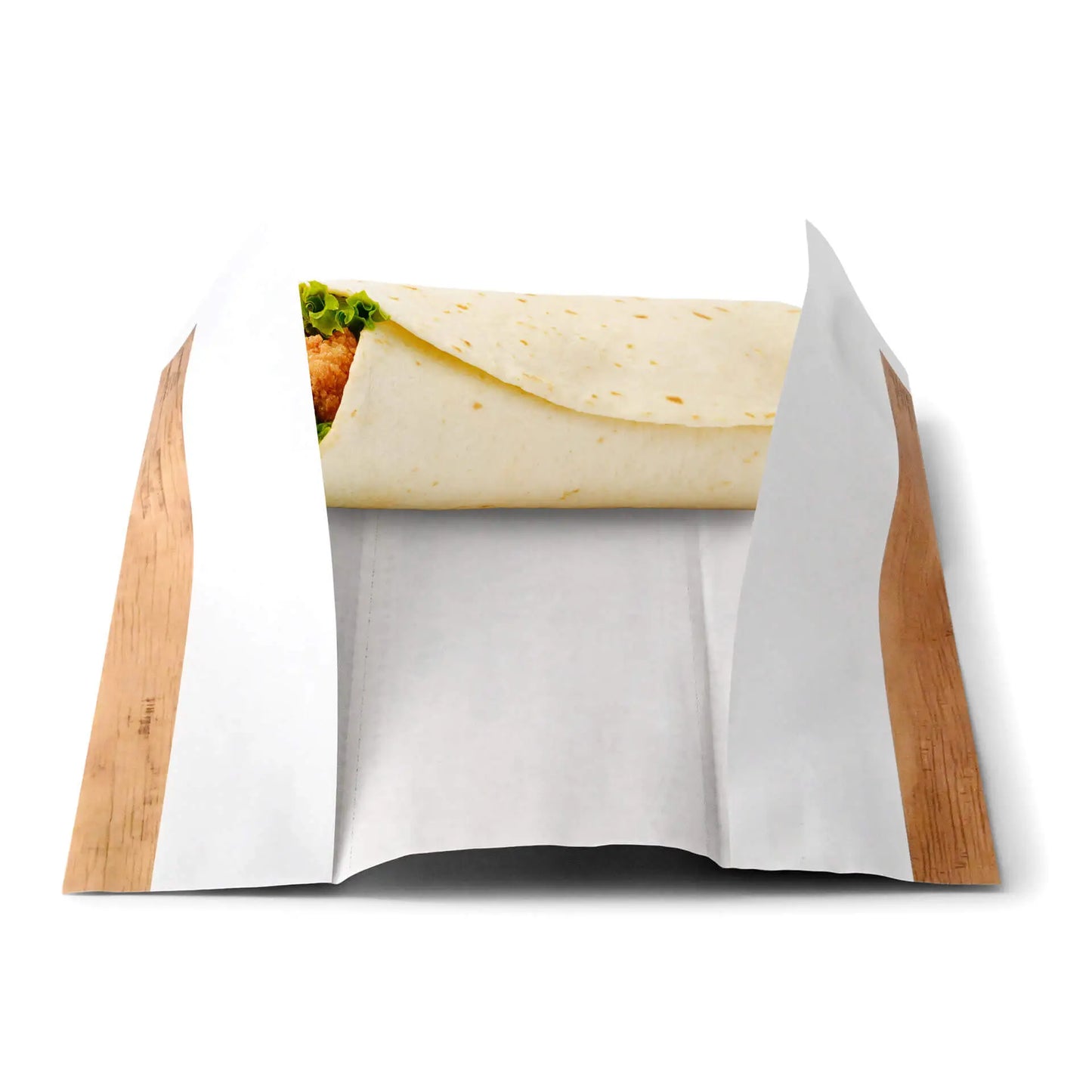 Fogli snack kraft S 10,5x30,5 cm prepiegati asporto domicilio Ristorazione Forniture Monouso Eco Bio Biodegradabile Packaging Consumabili Ecologico Ingrosso fornitore forniture Take away 7
