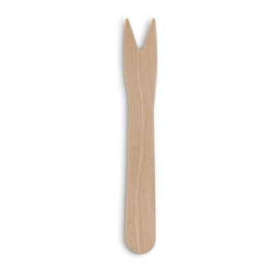 Forchette di legno, 8,5 cm ingrosso ristoranti paninerie pub pizzerie