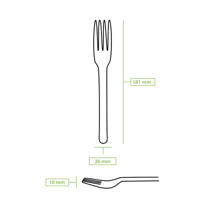Forchette riutilizzabili BioYep 18 cm naturale asporto domicilio Ristorazione Forniture Monouso Eco Bio Biodegradabile Packaging Consumabili Ecologico Ingrosso fornitore forniture Take away 8
