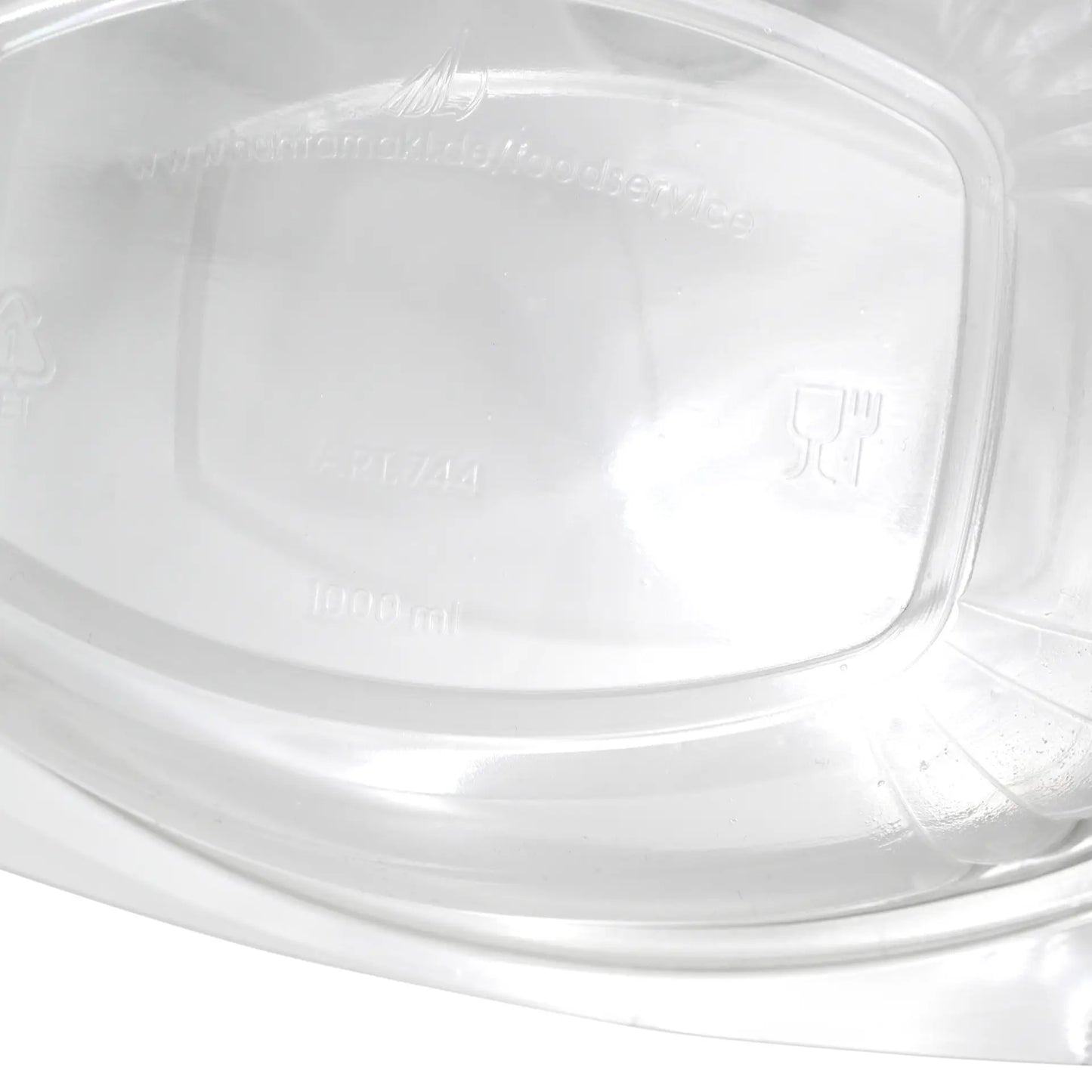 PLA Deli Ciotole 1000 ml coperchio pieghevole rettangolare asporto domicilio Ristorazione Forniture Monouso Eco Bio Biodegradabile Packaging Consumabili Ecologico Ingrosso fornitore forniture Take away 7
