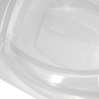 PLA Deli Ciotole 500 ml coperchio pieghevole rettangolare asporto domicilio Ristorazione Forniture Monouso Eco Bio Biodegradabile Packaging Consumabili Ecologico Ingrosso fornitore forniture Take away 8
