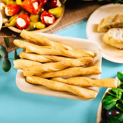 Piatti di foglia di palma asporto domicilio Ristorazione Forniture Monouso Bio Biodegradabile Packaging Consumabili Ecologico