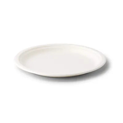 Piatti in canna da zucchero, rotondi Ø 26 cm forniture ingrosso