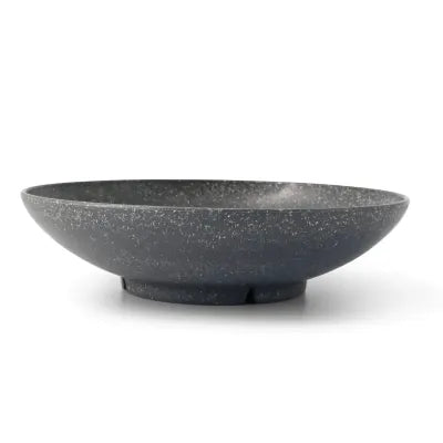 Piatti riutilizzabili Ø 21,5 cm, profondi, rotondi, pepe/grigio asporto domicilio