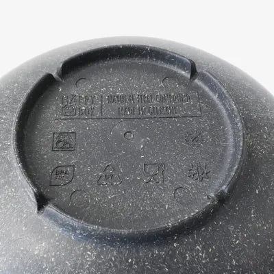 Piatti riutilizzabili Ø 21,5 cm, profondi, rotondi, pepe/grigio asporto domicilio take away monouso