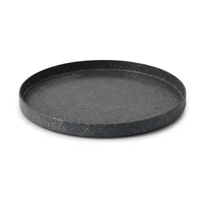 Piatti riutilizzabili "BioYep" Ø 24 cm, rotondo, pepe/grigio monouso
