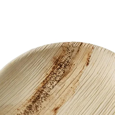 Piatto di foglia di palma asporto domicilio Ristorazione Forniture Monouso Bio Biodegradabile Packaging Consumabili Ecologico