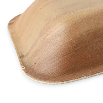 Piatto di foglia di palma asporto domicilio Ristorazione Forniture Monouso Bio Biodegradabile Packaging Consumabili Ecologico Ingrosso fornitore catering