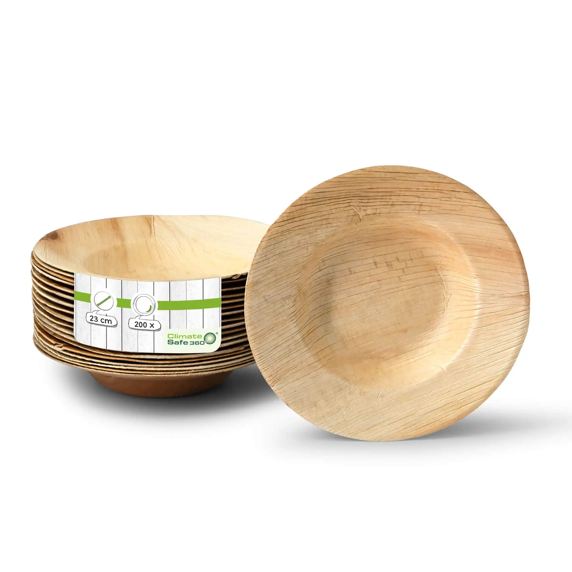 Piatto foglia di palma BioYep Ø 23 cm profondo rotondo bordo asporto domicilio Ristorazione Forniture Monouso Eco Bio Biodegradabile Packaging Consumabili Ecologico Ingrosso fornitore forniture Take away 1
