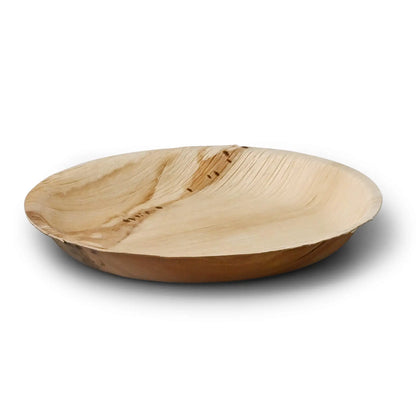 Piatto foglia di palma BioYep Ø 25 cm rotondo asporto domicilio Ristorazione Forniture Monouso Eco Bio Biodegradabile Packaging Consumabili Ecologico Ingrosso fornitore forniture Take away 2
