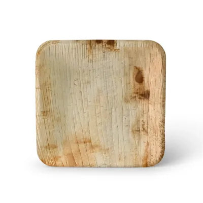 Piatto in foglie di palma asporto domicilio Ristorazione Forniture Monouso Bio Biodegradabile Packaging Consumabili Ecologico Ingrosso Take away